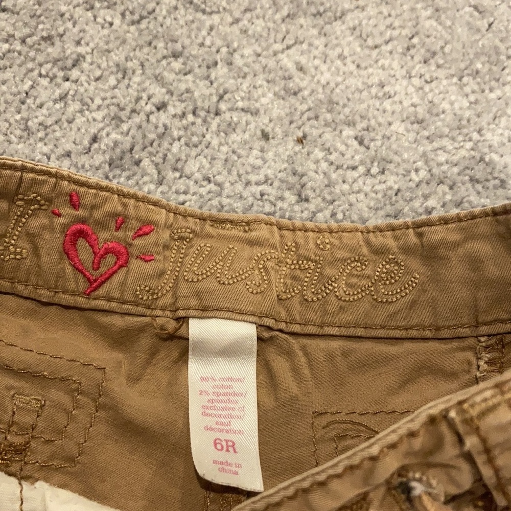 Justice Tan Shorts 🩳 - Picture 2 of 7